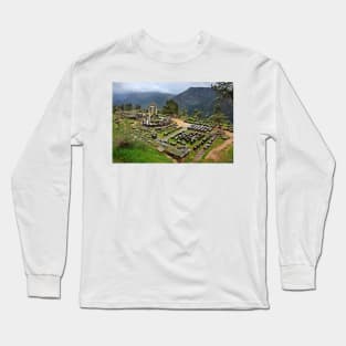 Ancient Delphi, the "navel" of the World Long Sleeve T-Shirt